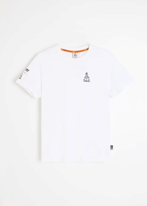 DIVERSE 2026 EXTREME TEAM - DAKAR RALLY KOSZULKA (T-SHIRT) DKR LOGO SM 256 KOLOR BIAŁY XL