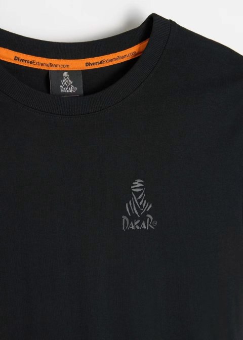 DIVERSE 2026 EXTREME TEAM - DAKAR RALLY KOSZULKA (T-SHIRT) DKR LOGO SM 256 KOLOR CZARNY M