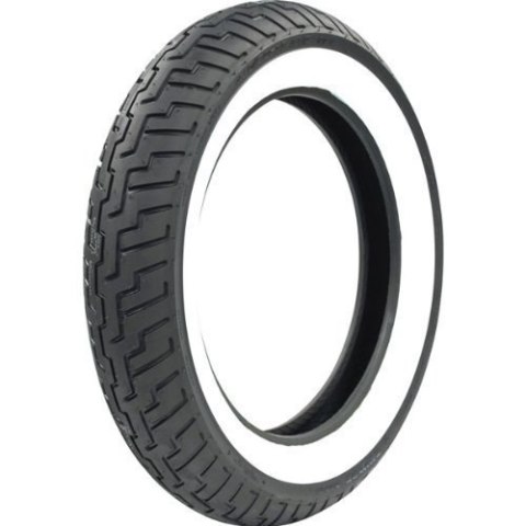 DUNLOP OPONA 130/90-16 D404 67H TT PRZÓD WWW BIAŁY BOK DOT 16/2023