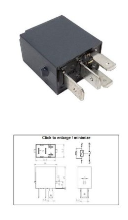 DZE PRZEKAŹNIK (RELEY,POWER) HONDA; HUSQVARNA; KTM