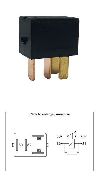 DZE PRZEKAŹNIK (RELEY,POWER) HONDA; HUSQVARNA; KTM