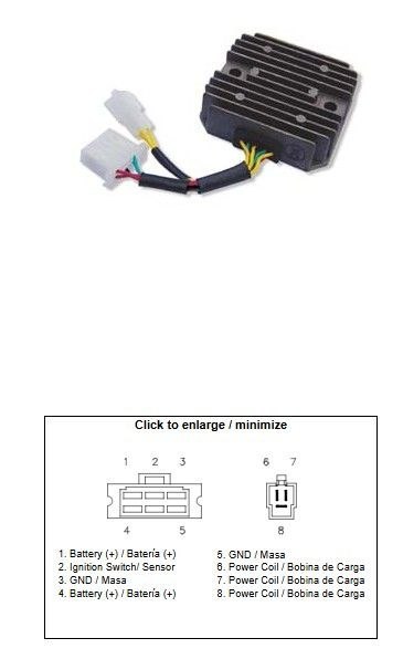 DZE REGULATOR NAPIĘCIA HONDA NX 650 DOMINATOR (25A)
