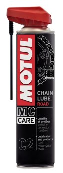MOTUL CHAIN CARE KIT ZESTAW DO CZYSZCZENIA ŁAŃCUCHA (SPRAY C1+SPRAY C2+SZCZOTKA)