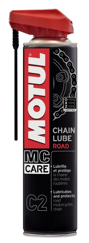 MOTUL CHAIN CARE KIT ZESTAW DO CZYSZCZENIA ŁAŃCUCHA (SPRAY C1+SPRAY C2+SZCZOTKA)
