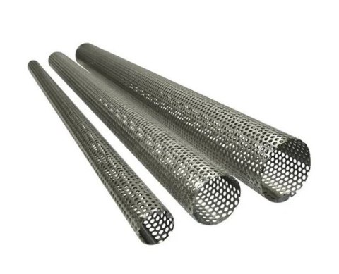 DEP PIPES RURA PERFOROWANA DO TŁUMIKA / KOŃCÓWKI WYDECHU ŚREDNICA 25MM DŁUGOŚĆ 400MM