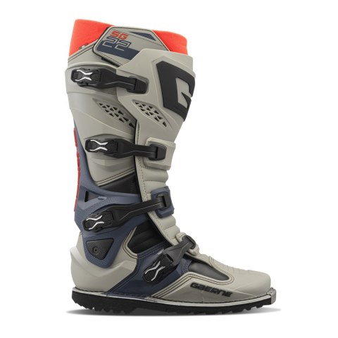 GAERNE BUTY CROSS/ENDURO MODEL SG-22 GORE-TEX ENDURO ROCKY SUNSET KOLOR SZARY/NIEBIESKI/POMARAŃCZOWY ROZMIAR 45