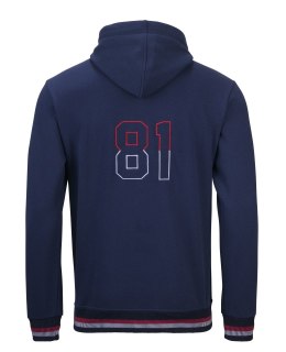 KENNY RACING BLUZA Z KAPTUREM SUZUKA KOLOR NIEBIESKI/CZERWONY ROZMIAR L