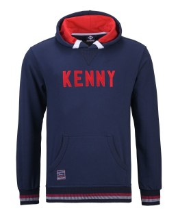 KENNY RACING BLUZA Z KAPTUREM SUZUKA KOLOR NIEBIESKI/CZERWONY ROZMIAR M