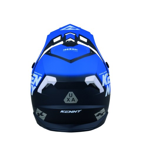 KENNY RACING KASK CROSS/ENDURO TRACK GRAPHIC FOCUS BLUE KOLOR NIEBIESKI ROZMIAR XL