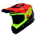 KENNY RACING KASK CROSS/ENDURO TRACK GRAPHIC FOCUS RED KOLOR CZERWONY/CZARNY/ŻÓŁTY ROZMIAR M