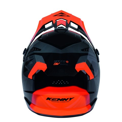 KENNY RACING KASK CROSS/ENDURO TRACK GRAPHIC SPEED NEON ORANGE KOLOR POMARAŃCZOWY/CZARNY ROZMIAR XL
