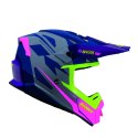 KENNY RACING KASK CROSS/ENDURO TRACK GRAPHIC SPEED PURPLE PINK KOLOR FIOLETOWY/RÓŻOWY/ŻÓŁTY ROZMIAR XS