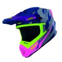 KENNY RACING KASK CROSS/ENDURO TRACK GRAPHIC SPEED PURPLE PINK KOLOR FIOLETOWY/RÓŻOWY/ŻÓŁTY ROZMIAR XS