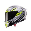 CABERG KASK INTEGRALNY Z BLENDĄ MODEL AVALON X BRAMA KOLOR CZARNY/ŻÓŁTY FLUO/SZARY ROZMIAR L