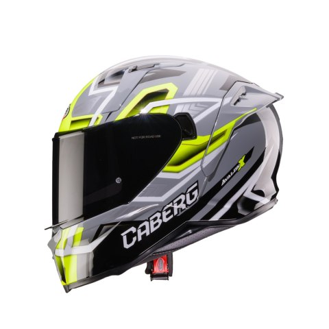 CABERG 2026 KASK INTEGRALNY Z BLENDĄ MODEL AVALON X BRAMA KOLOR CZARNY/ŻÓŁTY FLUO/SZARY ROZMIAR S