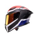 CABERG KASK INTEGRALNY Z BLENDĄ MODEL DRIFT EVO II CARBON CBR KOLOR CZARNY/NIEBIESKI/CZERWONY MAT ROZMIAR XL