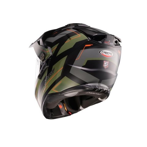 CABERG 2026 KASK OFFROAD / TRAIL / ADVENTURE DUOSPORT (DUAL) TANAMI RANGER KOLOR BIAŁY/CZERWONY/NIEBIESKI ROZMIAR L