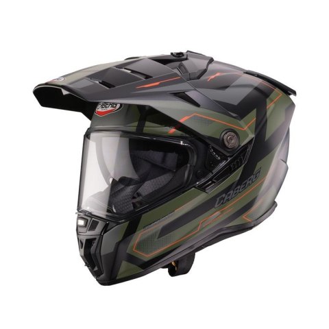 CABERG 2026 KASK OFFROAD / TRAIL / ADVENTURE DUOSPORT (DUAL) TANAMI RANGER KOLOR BIAŁY/CZERWONY/NIEBIESKI ROZMIAR S