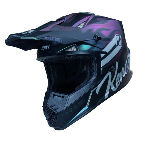 KENNY RACING KASK CROSS/ENDURO TRACK KID/JUNIOR/DZIECIĘCY GRAPHIC + DIRT ROZMIAR S ( 47 - 48 CM )