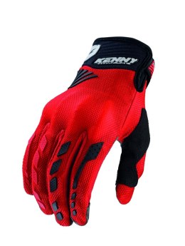 KENNY RACING RĘKAWICE D3O TITANIUM RED KOLOR CZERWOWY ROZMIAR XL (11)