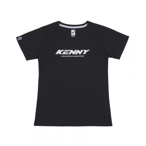 KENNY RACING T-SHIRT DAMSKI CORE BLACK KOLOR CZARNY ROZMIAR XL
