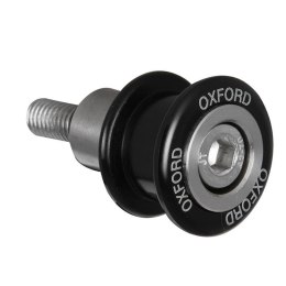 OXFORD SPINNERS PREMIUM ROLKI (SLIDERY) WKRĘCANE DO WAHACZA M8X1,25 Z ŁOŻYSKIEM I Z ODSADZENIEM KOLOR CZARNY