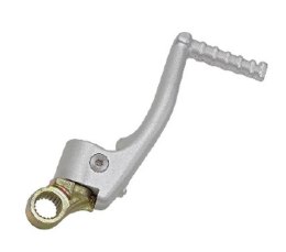 PSYCHIC DŹWIGNIA STARTERA (KOPKA / KIKSTARTER) HONDA CR 125 '85-'97 (OEM: 28300-KZ4-000; 28300-KZ4-600) (ALUMINIOWA) KOLOR SREBR
