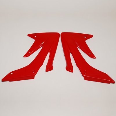 UFO OSŁONY CHŁODNICY HONDA CRF 250R '04-'09, CRF 250 X '04-'17, KOLOR CZERWONY