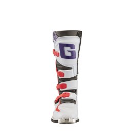 GAERNE BUTY CROSS/ENDURO JUNIOR/KID/DZIECIĘCE MODEL GX-J WHITE/RED/PURPLE KOLOR BIAŁY/CZERWONY/FIOLETOWY ROZMIAR 35
