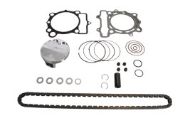 VERTEX ZESTAW NAPRAWCZY GÓRY SILNIKA KAWASAKI KX 250 F (KXF250) '23-'24 (STD. + 0.02MM = 77.97MM) (14.1:1) (TŁOK, USZCZELKI TOP-