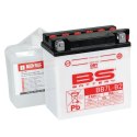 BS 2026/01 AKUMULATOR BB7L-B (YB7L-B) (12N7-3B) (YB7L-B2) 12V 8,4AH 135X75X133 OBSŁUGOWY - ELEKTROLIT OSOBNO (85A) UE2019/1148 -