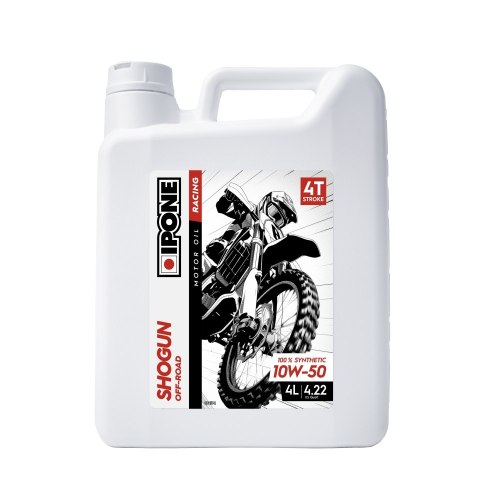 IPONE SHOGUN 4T OFF ROAD 10W50 OLEJ SILNIKOWY 100 % SYNTETYK 4L (AKC)