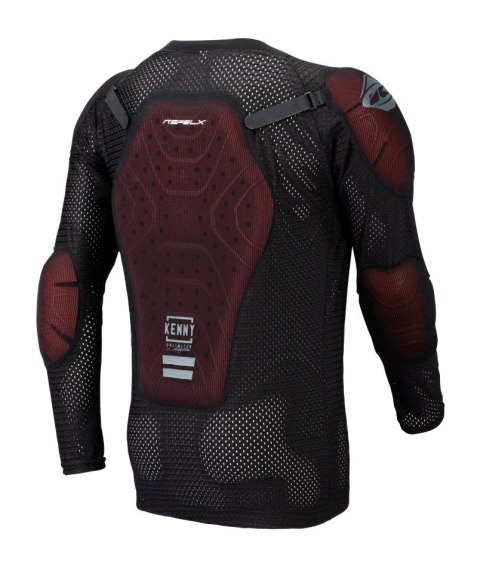 KENNY RACING BUZER OSŁONA KLATKI PIERSIOWEJ NA SIATCE BODY PROTECTOR MTB REFLEX DZIECIĘCE/KID/JUNIOR KOLOR CZARNY ROZMIAR S