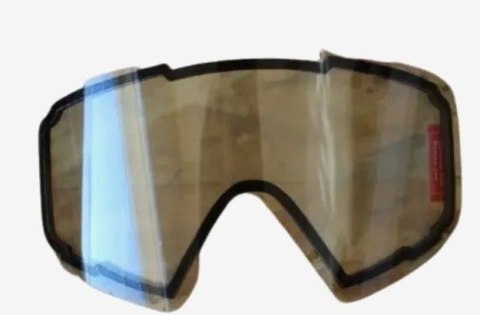 KENNY RACING DOUBLE CLEAR LENS WITHOUT PINS PODWÓJNA SZYBKA PRZEŹROCZYSTA DO GOGLI TRACK (BEZ PINÓW NA ZRYWKI)