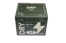 LANDPORT AKUMULATOR 6N6-3B-1 (MD 6N6-3B-1) 6V 6AH 99X57X111 OBSŁUGOWY - ELEKTROLIT OSOBNO (12) UE2019/1148