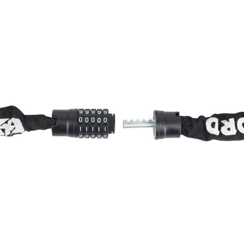 OXFORD PROMOCJA ŁAŃCUCH ZABEZPIECZENIE ANTYKRADZIEŻOWE COMBI CHAIN 8MM x 1.5M (OCZKO 8MM) - (ZAMKNIĘCIE NA SZYFR)