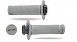 PROGRIP MANETKI PG708 OFF ROAD Z BLOKADĄ SCS LOCK-ON + 7 ADAPTERÓW ROLGAZU (22+25MM) KOLOR SZARY DWUSKŁADNIKOWE DŁ. 115MM (708-4