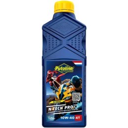 PUTOLINE OLEJ SILNIKOWY 4T 100% SYNTETYK N-TECH® PRO R+ 10W40 1L (AKC)