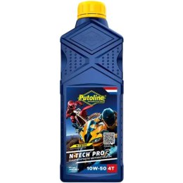 PUTOLINE OLEJ SILNIKOWY 4T 100% SYNTETYK N-TECH® PRO R+ 10W50 1L (AKC)