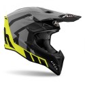 AIROH KASK CROSS / ENDURO / ATV / QUAD WRAAAP CONQUER KOLOR ŻÓŁTY FLUO/CZARNY/BIAŁY MAT ROZMIAR L