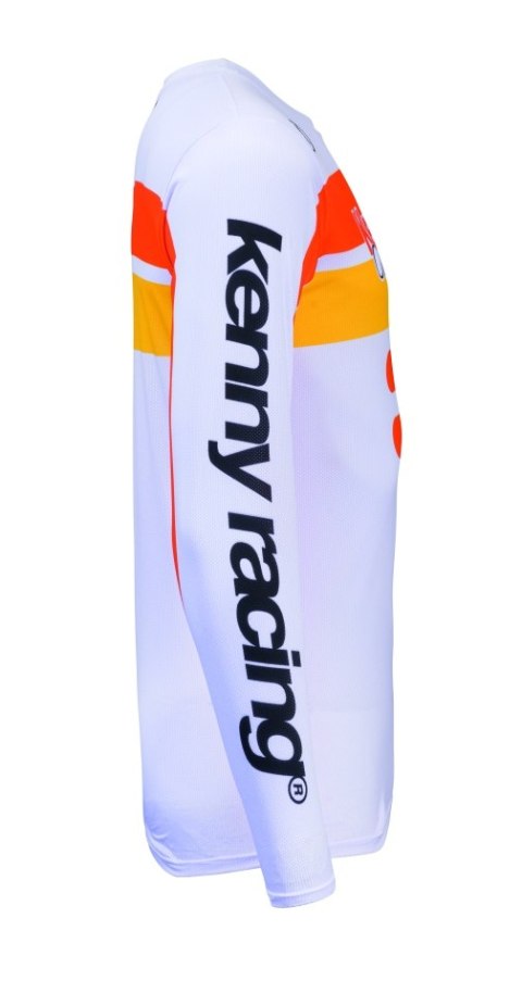 KENNY RACING KOSZULKA CROSS/ENDURO FORCE BEACH DUST ORANGE KOLOR POMARAŃCZOWY/BIAŁY ROZMIAR XXL
