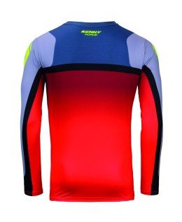 KENNY RACING KOSZULKA CROSS/ENDURO FORCE BEACH GREY/RED KOLOR CZERWONY/SZARY ROZMIAR S