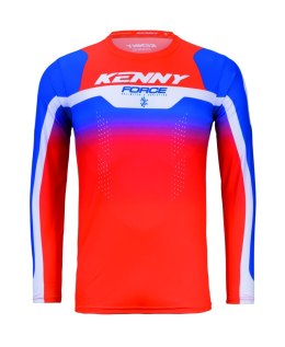 KENNY RACING KOSZULKA CROSS/ENDURO FORCE BEACH ORANGE KOLOR POMARAŃCZOWY/NIEBIESKI ROZMIAR M