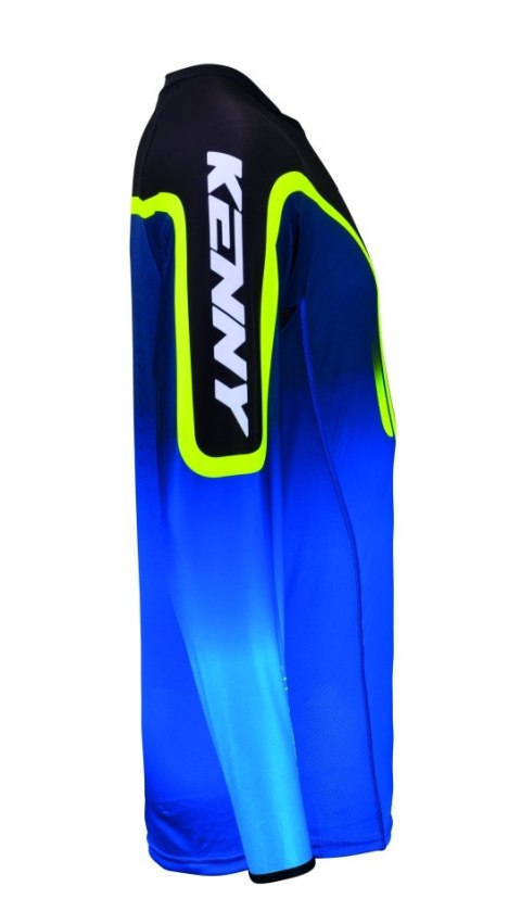 KENNY RACING KOSZULKA CROSS/ENDURO TITANIUM GRADIENT BLUE KOLOR NIEBIESKI ROZMIAR L