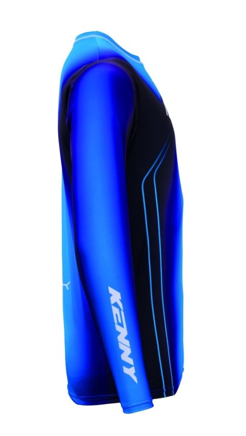 KENNY RACING KOSZULKA CROSS/ENDURO TRACK FOCUS BLUE KOLOR NIEBIESKI ROZMIAR S