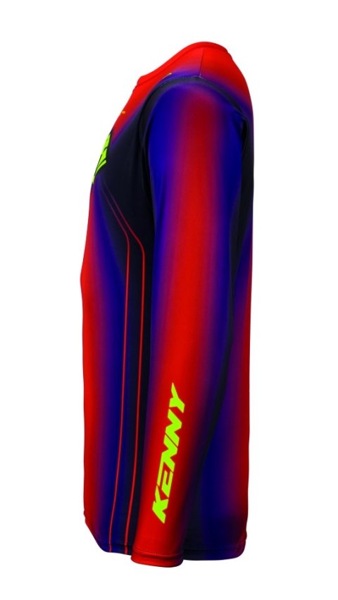 KENNY RACING KOSZULKA CROSS/ENDURO TRACK FOCUS RED KOLOR CZERWONY ROZMIAR XXL