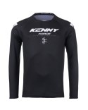 KENNY RACING KOSZULKA CROSS/ENDURO TRACK KID/JUNIOR/DZECIĘCE FOCUS BLACK KOLOR CZARNY ROZMIAR XS (10/12 LAT)