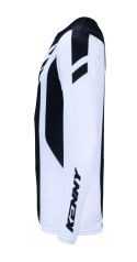 KENNY RACING KOSZULKA CROSS/ENDURO TRACK ZOOM BLACK WHITE KOLOR CZARNY/BIAŁY SZARY ROZMIAR XXL