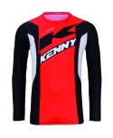 KENNY RACING KOSZULKA CROSS/ENDURO TRACK ZOOM RED KOLOR CZERWONY ROZMIAR L