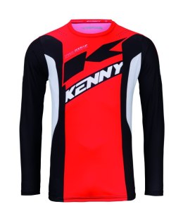 KENNY RACING KOSZULKA CROSS/ENDURO TRACK ZOOM RED KOLOR CZERWONY ROZMIAR XL